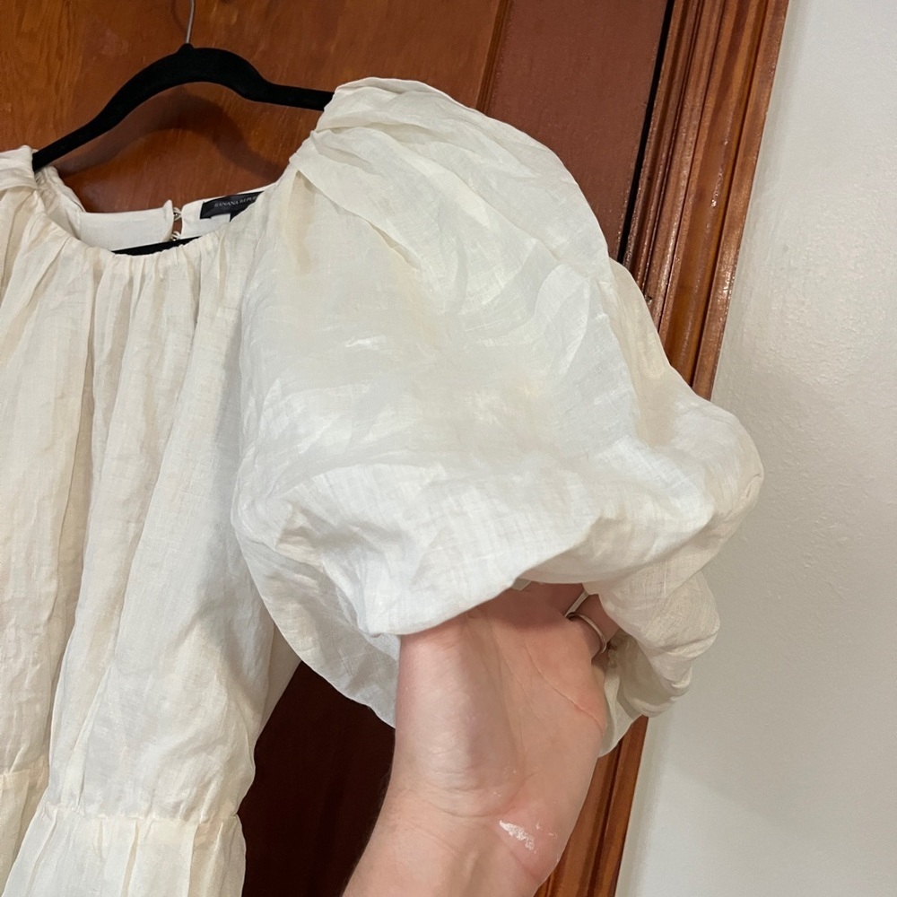 Banana Republic Cream Women’s Dress Size XS NEW WITH TAGS - Picture 4 of 7